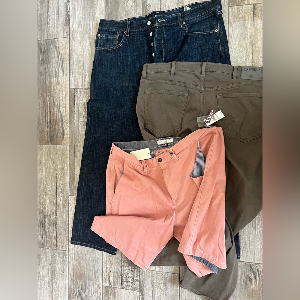 3 Men’s Pants/Shorts Waist 40